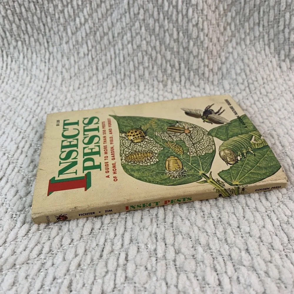 1966 A Golden Nature Guide INSECT PESTS by Herbert Zimm Home Garden Field Forest - Picture 4 of 16
